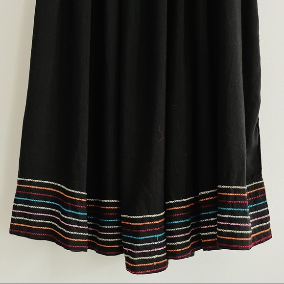 Solid & Striped The Kaia Dress Blackout Solid Linen Women’s Medium - Picture 7 of 12